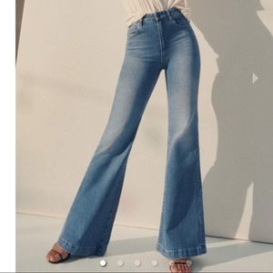 ROLLA’S High Rise Flare Jeans Blue Size 27